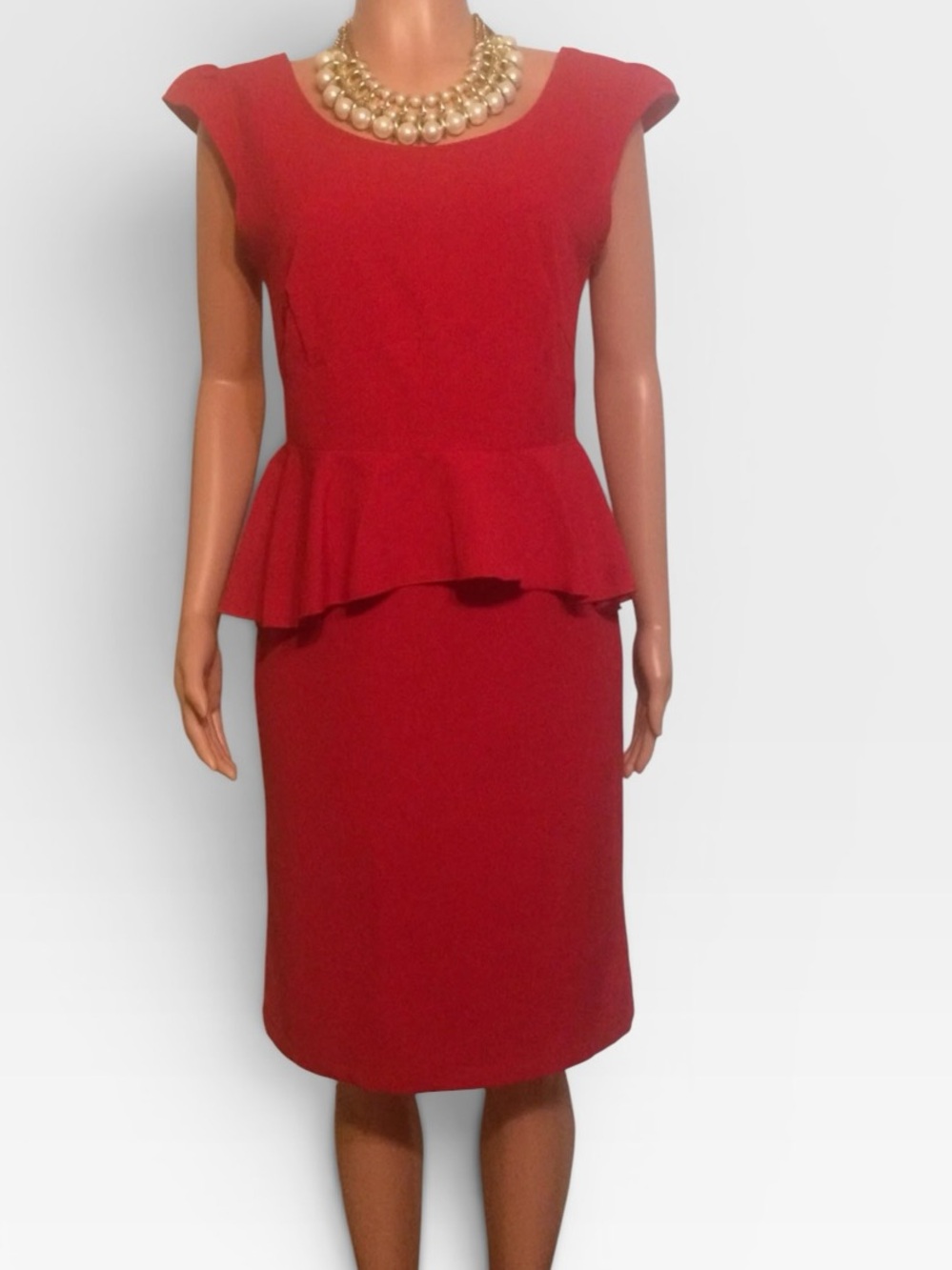 Rock Steady Alice Wiggle Dress in Red, Size XL, Great Preowned Condition - Picture 8 of 13
